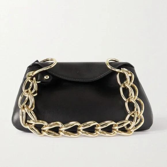 Chloé Juana Mini Leather Shoulder Bag - Black NWT - Picture 2 of 4